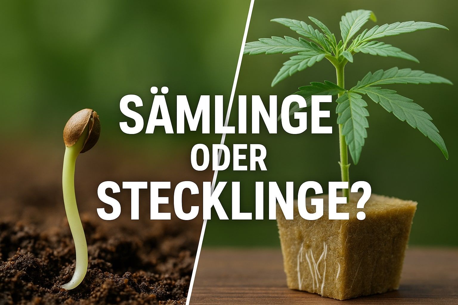 Sämlinge oder Stecklinge – was passt besser zu dir?