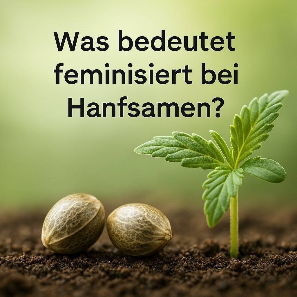 Was bedeutet "feminisiert" bei Hanfsamen?