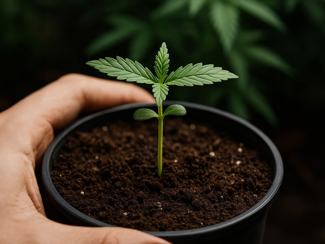 Seeds24 Blog Artikel Bild Die Sämlingsphase von Cannabispflanzen in nur 3 Schritten erfolgreich meistern