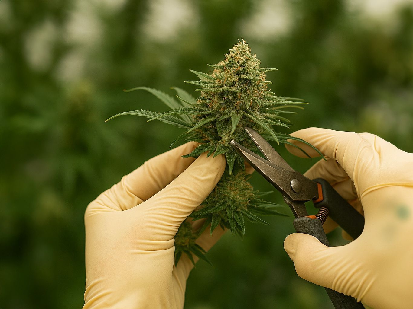 Seeds24 Blog Artikel Bild Wann man Cannabispflanzen ernten sollte