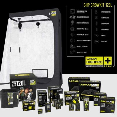 Garden High Pro Growkit120L - Growing kit 120x60x180cm