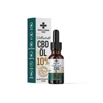 HGH CBD Öl – Full Spectrum – 10% – 10ml
