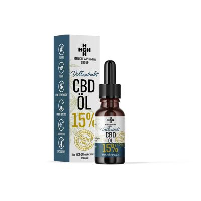 HGH CBD Öl – Full Spectrum – 15% – 10ml