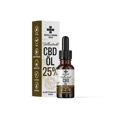 HGH CBD Öl – Full Spectrum – 25% – 10ml