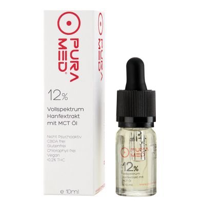 Pura Med – CBD Öl – 12% – 10ml – MCT
