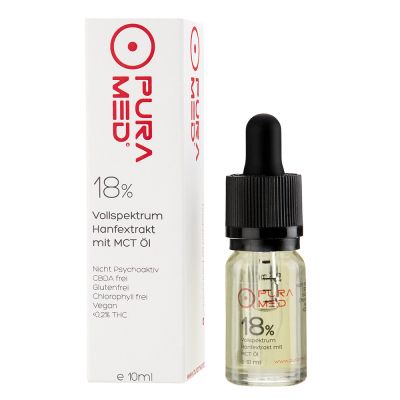 Pura Med – CBD Öl – 18% – 10ml – MCT