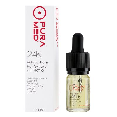 Pura Med – CBD Öl – 24% – 10ml – MCT