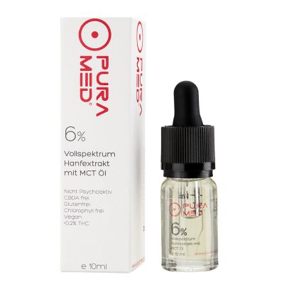 Pura Med – CBD Öl – 6% – 10ml – MCT