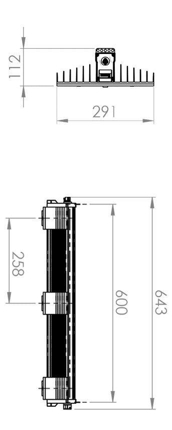 SANLight Evo 3-80 Dimensionen