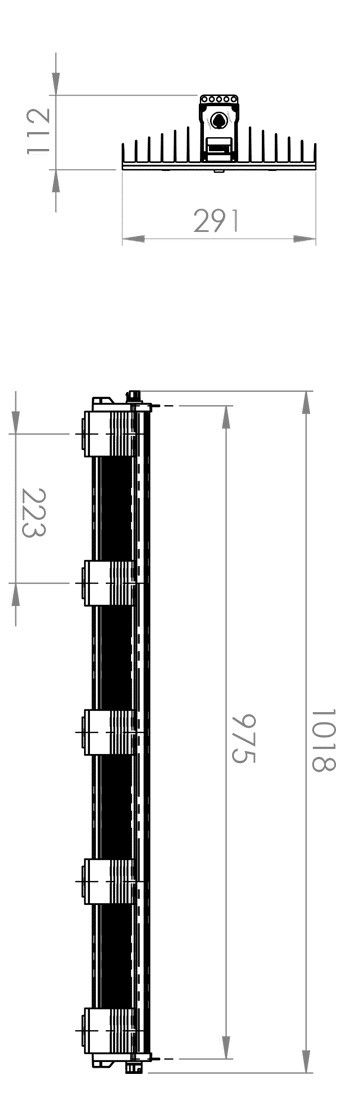 SANLight Evo 5-120 Dimensionen