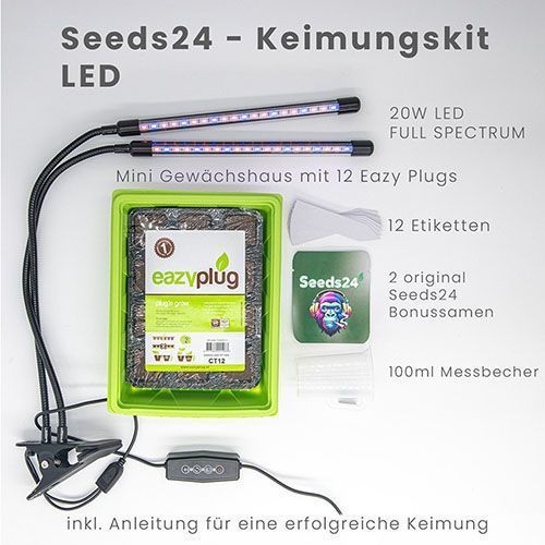 Seeds24 Keimungskit LED Indoor Grow